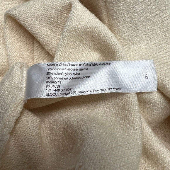 Eloquii Cream Maxi Dress - Picture 9 of 11